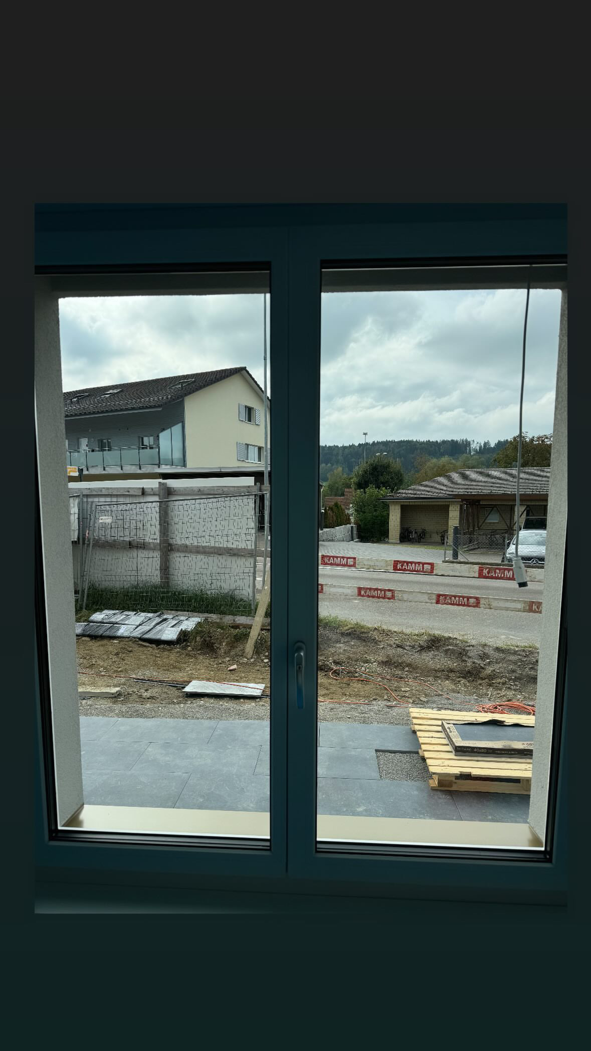 Fenster nach Baureinigung